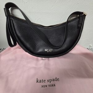 NEW Kate Spade Black Leather Shoulder Bag - PRICE FIRM